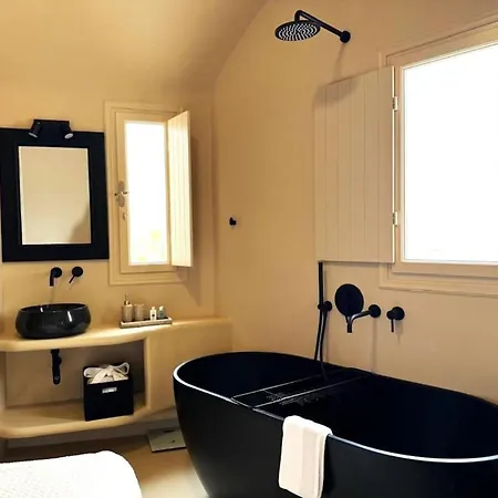 别墅 Beautiful Santorini - 1 Bedroom - Stunning Sea Views And Indoor Jacuzzi - *